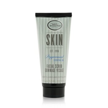 The Art Of Shaving Scrub viso - Olio essenziale di menta piperita (per pelli sensibili)