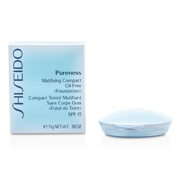 Pureness Matifying Compact Oil Free Foundation SPF15 (Astuccio + Ricarica) - # 50 Deep Ivory