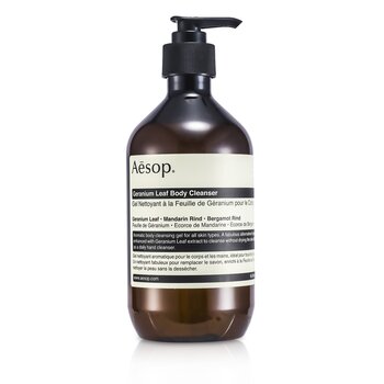 Aesop Detergente per il corpo con foglie di geranio