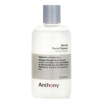 Anthony Logistics For Men Glycolic Facial Cleanser - Per pelli normali / grasse