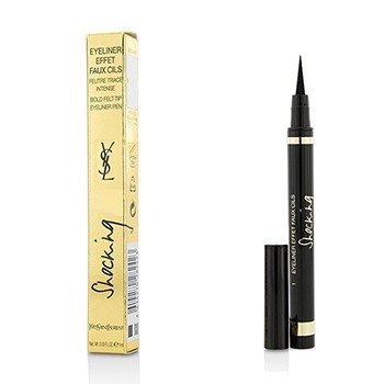 Eyeliner Effet Faux Cils Shocking (penna eyeliner con punta in feltro audace) - # 1 nero
