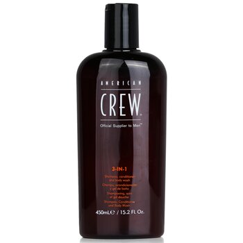 American Crew Shampoo, balsamo e bagnoschiuma da uomo 3-IN-1
