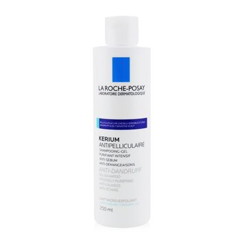 La Roche Posay Shampoo in gel LHA microesfoliante antiforfora Kerium (per cuoio capelluto grasso)