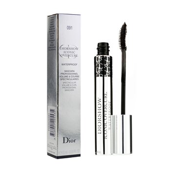 Mascara impermeabile Diorshow Iconic Overcurl - # 091 su nero
