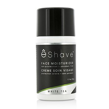 EShave Crema Idratante Viso Protezione Solare - Tè Bianco