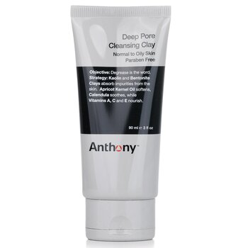 Anthony Logistics For Men Deep Pore Cleansing Clay (da normale a grassa)