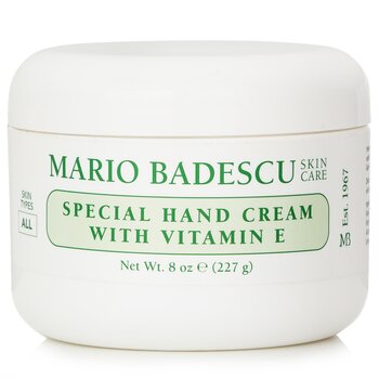 Mario Badescu Crema Mani Speciale con Vitamina E - Per tutti i tipi di pelle