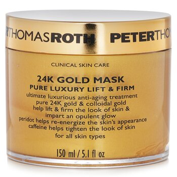 Peter Thomas Roth Maschera in oro 24 carati