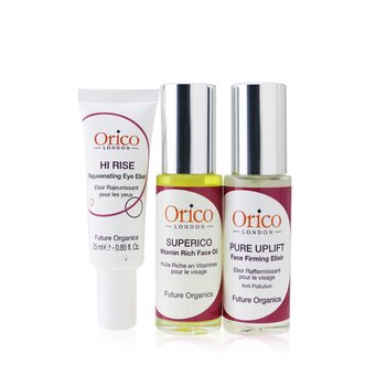 Age Resist Trio: Face Oil 30ml / 1.01oz + Firming Elixir 30ml / 1.01oz + Eye Elixir 25ml / 0.85oz