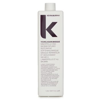 Kevin.Murphy Young.Again.Masque (maschera ammorbidente ricostituente infusa di immortelle e baobab - per asciugare capelli danneggiati o fragili)