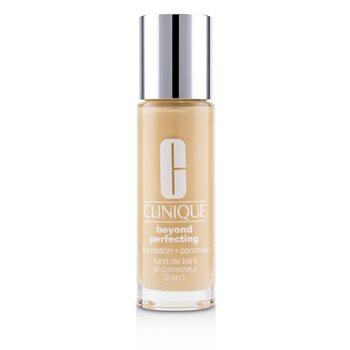 Clinique Beyond Perfecting Foundation & Concealer - # 01 Linen (VF-N)