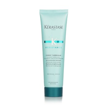 Kerastase Resistance Ciment Thermique Latte Rinforzante Trattamento Rinforzante Asciuga (Per Capelli Danneggiati)