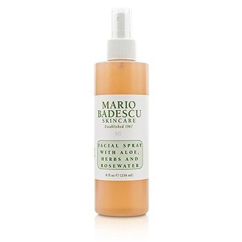 Mario Badescu Spray viso con aloe, erbe e acqua di rose - per tutti i tipi di pelle