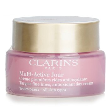Clarins Multi-Active Day Contrasta la crema da giorno antiossidante per le linee sottili - Per tutti i tipi di pelle