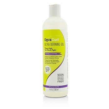 DevaCurl Gel ultra definitivo (Styler anti-scricchiolio a tenuta forte - Definisci e controlla)