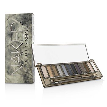 Naked Smoky Eyeshadow Palette (12 ombretti, 1x sfumino fumoso a doppia estremità / pennello per piega affusolata)
