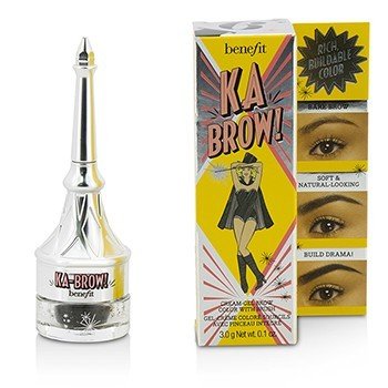 Ka Brow Cream Gel Colore per sopracciglia con pennello - # 6 (Deep)