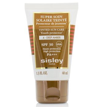 Sisley Super Soin Solaire Tinted Youth Protector SPF 30 UVA PA +++ - # 4 Deep Amber