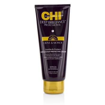 CHI Crema protettiva Deep Brilliance Oliva e Monoi lenitiva e protettiva per capelli e cuoio capelluto