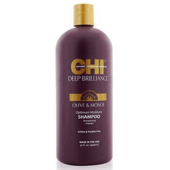 CHI Shampoo per lumidità ottimale Deep Brilliance Olive & Monoi