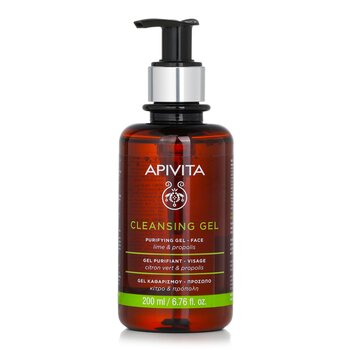 Apivita Gel Purificante Con Propoli e Lime - Per Pelli Grasse / Miste