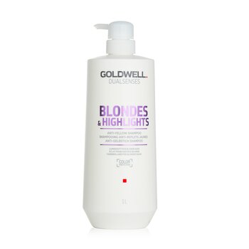 Goldwell Shampoo anti-giallo Dual Senses Blondes & Highlights (Luminosità per capelli biondi)