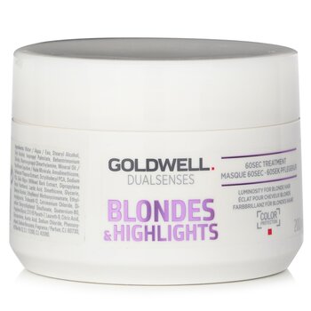 Goldwell Dual Senses Blondes & Highlights Trattamento 60SEC (Luminosità per capelli biondi)