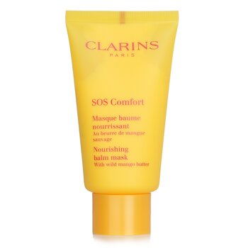 Clarins Maschera balsamo nutriente SOS Comfort con burro di mango selvatico - Per pelli secche