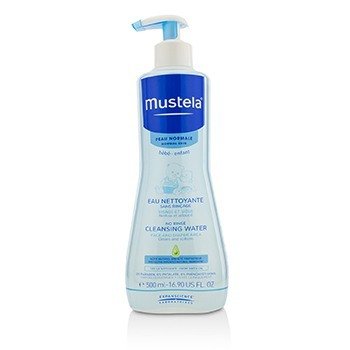 Mustela Acqua detergente senza risciacquo (zona viso e pannolino) - Per pelli normali