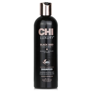 Shampoo detergente delicato all'olio di semi neri di lusso