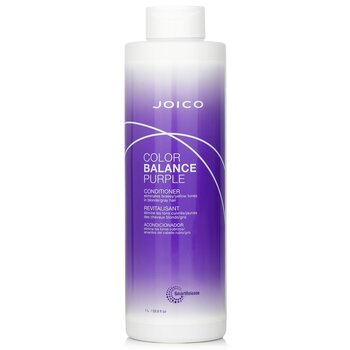 Joico Balsamo Color Balance Purple (Elimina i toni ottonati / gialli su capelli biondi / grigi)