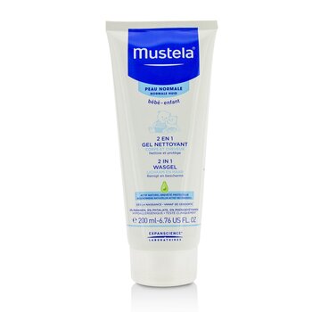 Mustela Gel detergente 2 in 1 per il corpo e i capelli - Per pelli normali