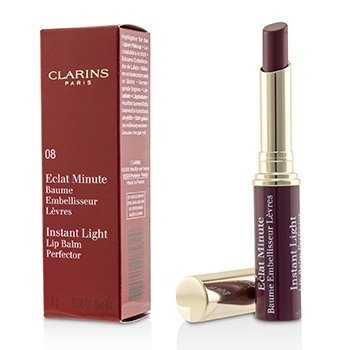 Eclat Minute Instant Light Lip Balm Perfector - # 08 Prugna