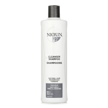 Nioxin Derma Purifying System 2 Cleanser Shampoo (capelli naturali, diradamento progressivo)