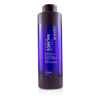 Joico Color Balance Purple Shampoo (Elimina i toni ottonati / gialli su capelli biondi / grigi)