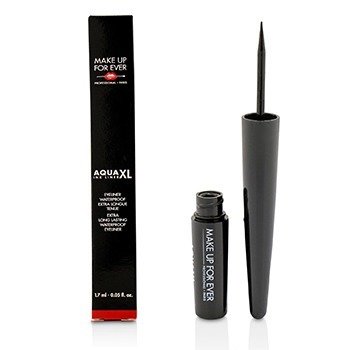 Eyeliner waterproof a lunga durata Aqua XL Ink Liner - # M-10 (nero opaco)