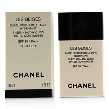 Crema idratante colorata con bagliore sano e salutare Les Beiges SPF 30 - # Light Deep