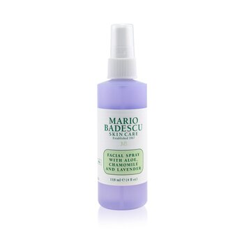 Spray viso con aloe, camomilla e lavanda