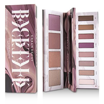 Palette occhi e viso Backtalk: 8 ombretti, 4 fard / illuminante