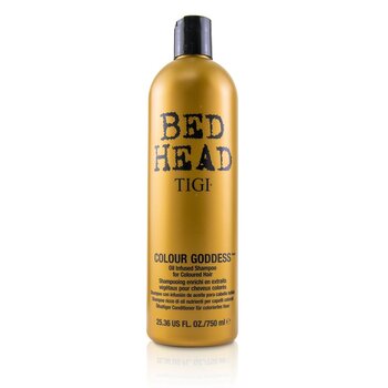 Tigi Shampoo a base di olio della dea del colore della testata del letto - Per capelli colorati (cappuccio)