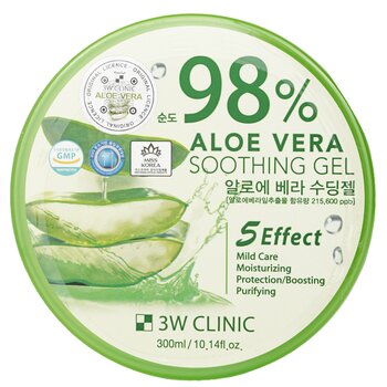 3W Clinic Gel lenitivo al 98% di aloe vera