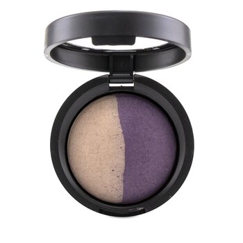 Baked Color Intense Shadow Duo - # Slate / Plum