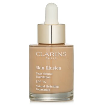 Clarins Skin Illusion Fondotinta Idratante Naturale SPF 15 # 110 Miele