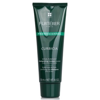 Rene Furterer Curbicia Rituale Purificante Shampoo Argilla Purificante - Cuoio Capelluto Grasso (Prodotto Salon)