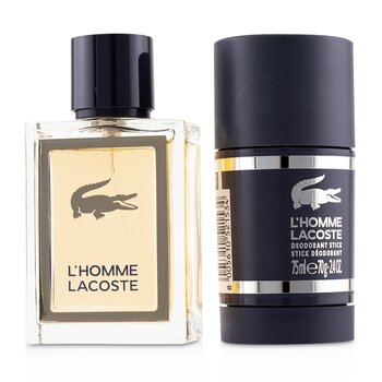 Lacoste LHomme Coffret: Eau De Toilette Spray 50ml + Deodorante Stick 75ml