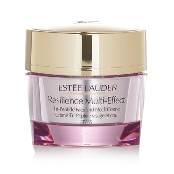 Estee Lauder Resilience Crema viso e collo tri-peptidi multieffetto SPF 15 - Per pelli secche