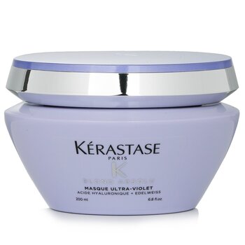 Blond Absolu Masque Ultra-Violet Anti-Brass Blonde Perfecting Purple Masque (capelli biondi freddi schiariti)