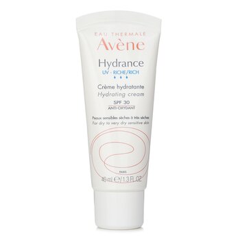 Avene Hydrance UV RICH Crema idratante SPF 30 - Per pelli sensibili da secche a molto secche