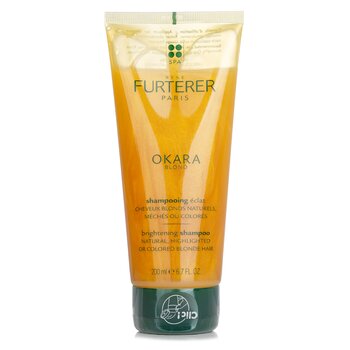 Rene Furterer Okara Blond Blonde Radiance Ritual Brightening Shampoo (capelli biondi naturali, con mèches o colorati)