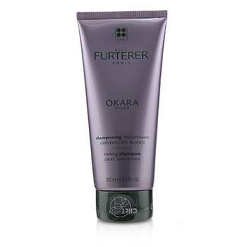 Rene Furterer Okara Silver Silver Radiance Ritual Toning Shampoo (Capelli Grigi, Bianchi)